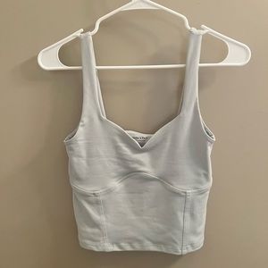 Double-Layered Seamless Fabric Corset Tank